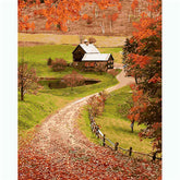 Painting by Numbers Landscape with Farmhouse